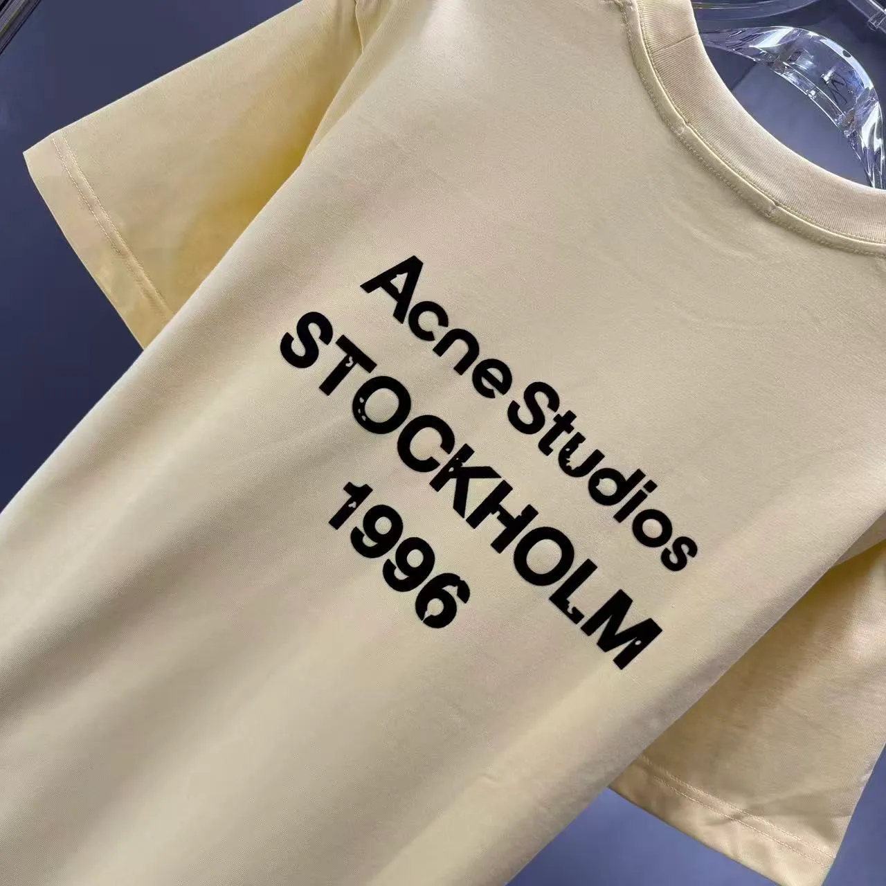 ACN 2026 New Arrival T logo ：Black White Dark Blue Yellow Sizes：S M L XL XXL